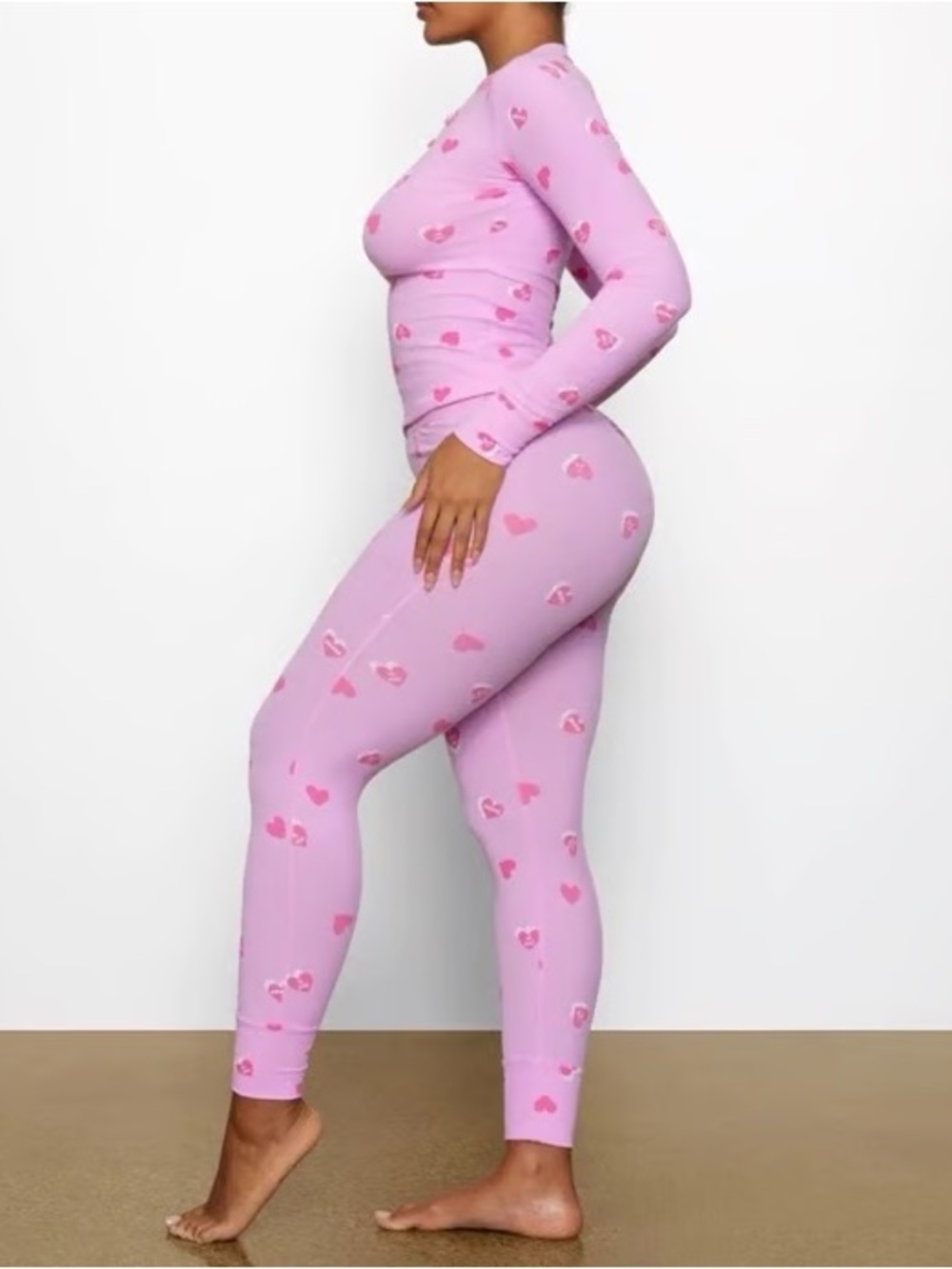 Brand New (NWT) Skims Soft Lounge Legging - Petal Print - Picture 4 of 10